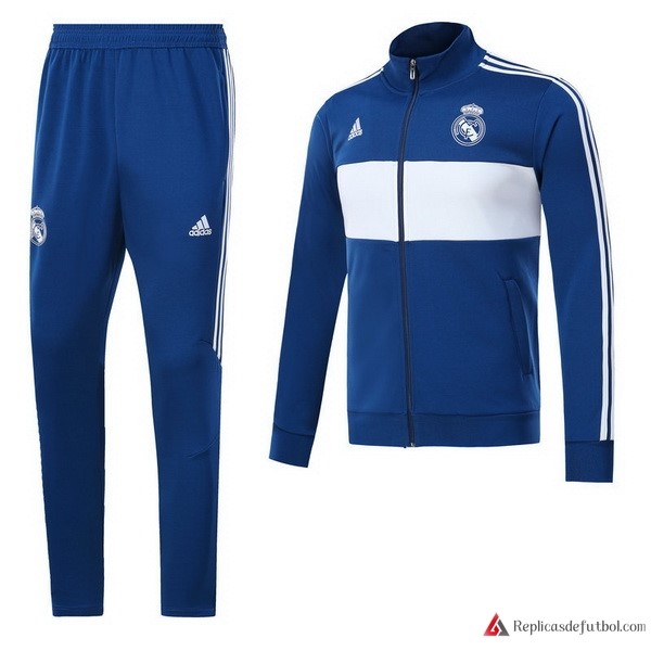 Chandal Real Madrid 2017-2018 Azul Blanco